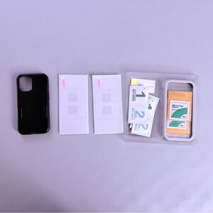 iPhone 16 Otterbox and Two Screen Protectors